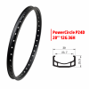 Обод PowerCircle P24D с пистонами 12G 20"