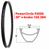 Обод v-brake PowerCircle P25D c пистонами 12G 29"