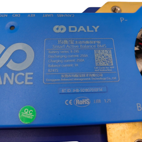 Плата балансировки daly SMART BMS 8-24S 250А