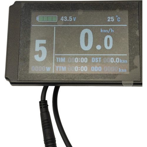 LCD 8 (24-48V) цветной дисплей для электровелосипеда